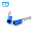 Whosale Blue Copper Solderless Insulated Lipped Blade Terminal Lugs